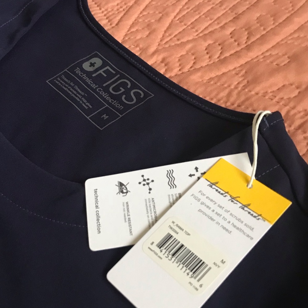 Figs Scrub Top - Limited Edition - Rama - Navy/M